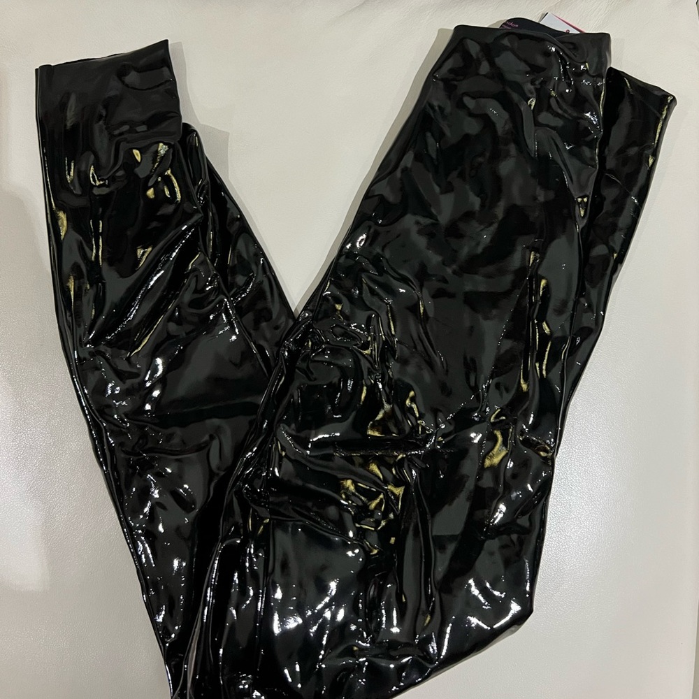 Commando vinyl leather leggings